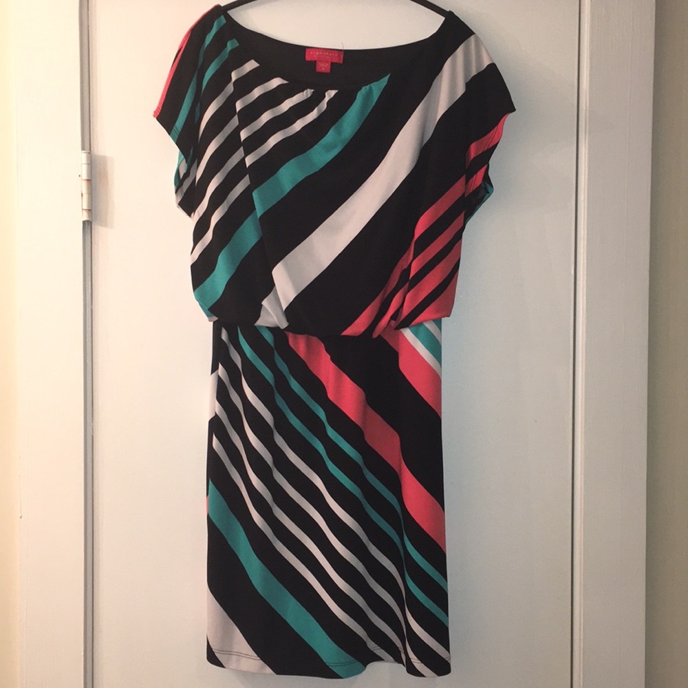 Signature by Sangria Multi-colored Cocktail Dress